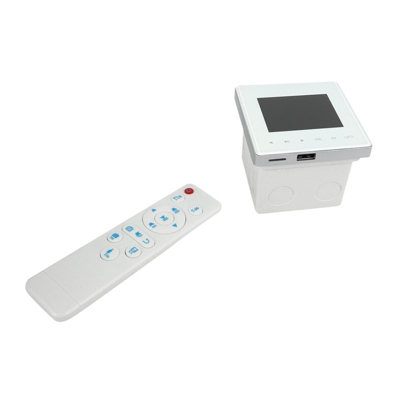 Bluetooth Smart Control Music System Ceiling Speaker Modules Home Audio System Digital Stereo Amplifier in Wall for Hotel