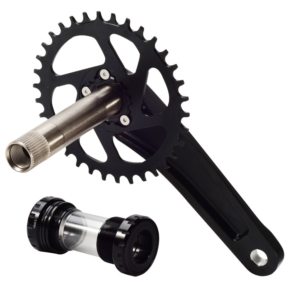 Track bike crank set 170mm MTB GXP crank set and link 32t 34T 36t 38t with bottom bracket for SRAM xx1 xo1 X1 GX with handle