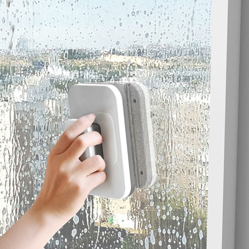 Lave-vitre magnétique Double face, brosse de nettoyage, outil de nettoyage de la maison