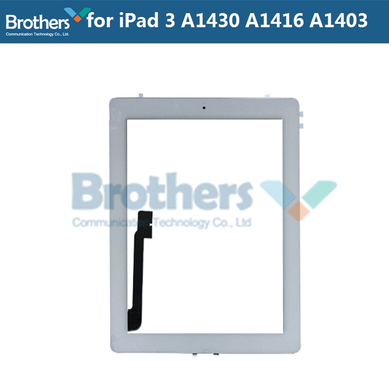 9,7 Tablet-Panel Für iPad 3 A1416 A1430 A1403 Digitizer Glas Sensor Montage mit Home Button Für iPad 3 Bildschirm replecement Top