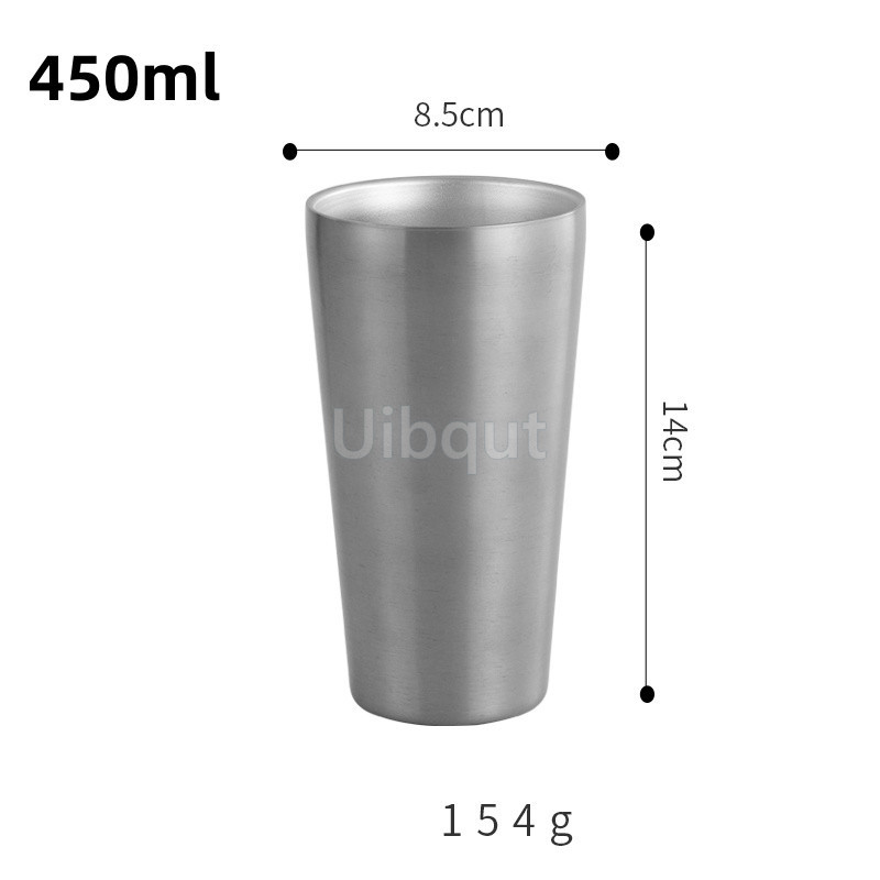 304 Dikke Dubbele Wand Roestvrij Staal Bier Mok Voor Thee Koffie Cup Drink Ware Warm Water Mok Gouden Koffie Cup Set Kopjes En Mokken: YELLOW