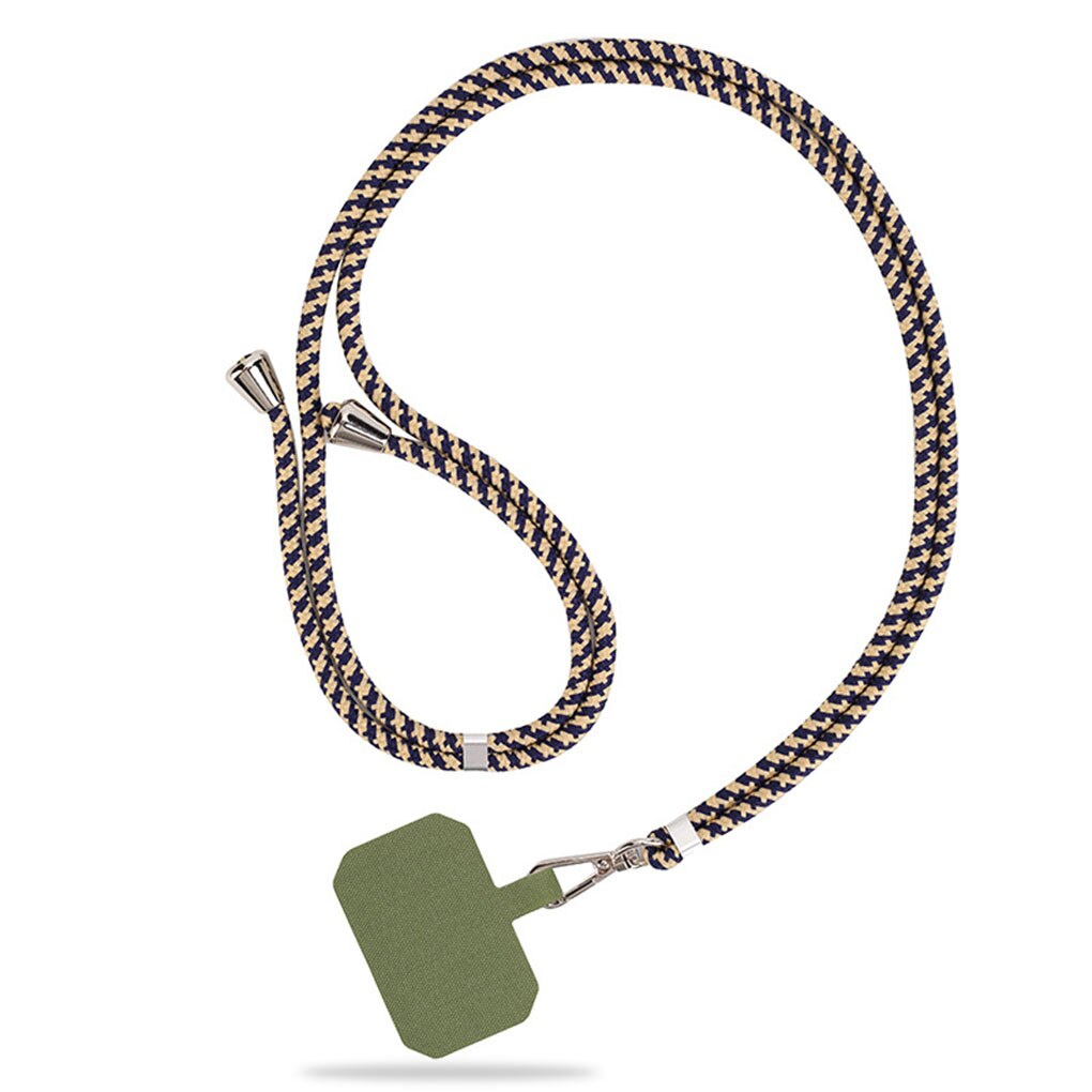 Universele Crossbody Patch Telefoon Lanyards Mobiele Telefoon Strap Lanyard Nylon Zachte Touw Mobiele Telefoon Opknoping Cord Holder: 10