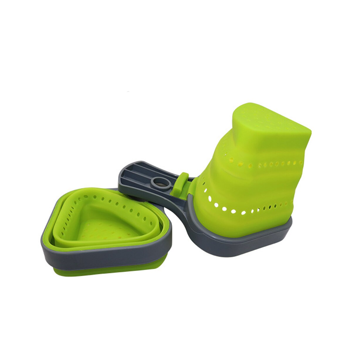 Silicone Noodle Strainer BPA Free TOOL for Cooking Noodles Pasta Farfalle Fusilli Foldable Filter Screen Colander