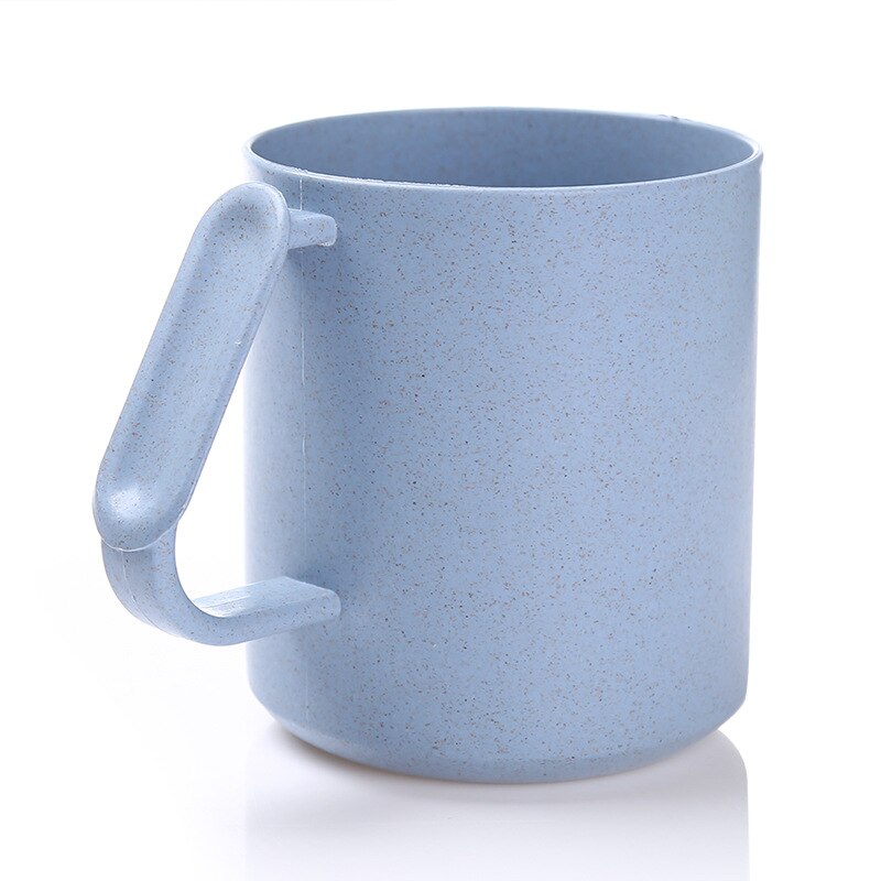 1 taza de lavado bucal de Color puro al revés, taza de cepillo de dientes doméstica saludable y respetuosa con el medio ambiente