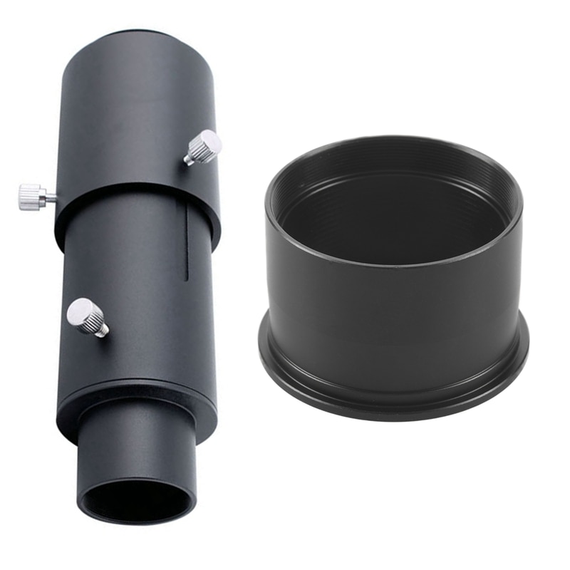 1.25 Inch Variable Projection DSLR Camera Adapter Telescope & 2 Inch to M42 Telescope Eyepiece Adapter T-Type: Default Title
