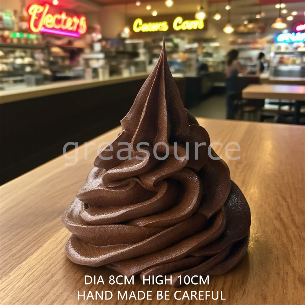 2.3 tum vit original smak mjölkglass populära gör-det-själv handgjorda leksaker lekfönster display provhuvud plastmodell gör-det-själv