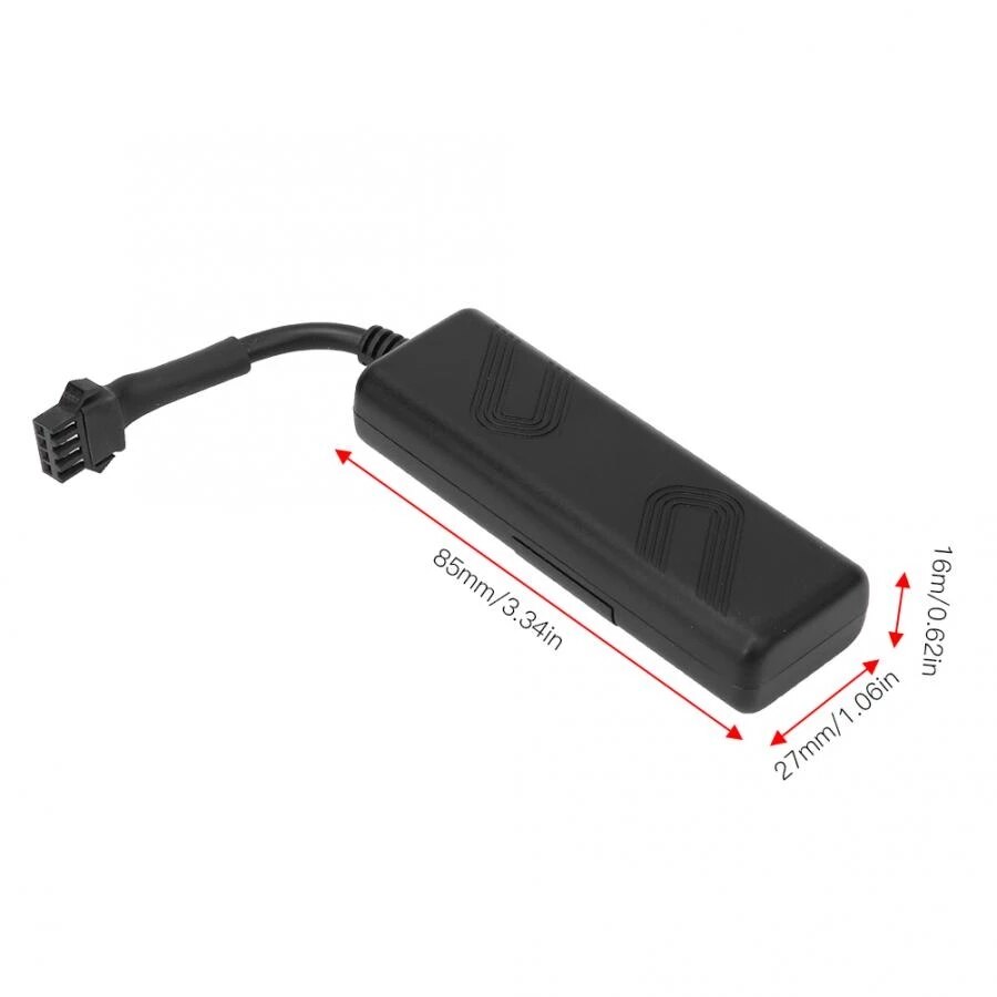 Sistema Dual de localización de vehículos, dispositivo rastreador GPS + AGPS, función de monitoreo en tiempo Real para patinete eléctrico Xiaomi M365, accesorios