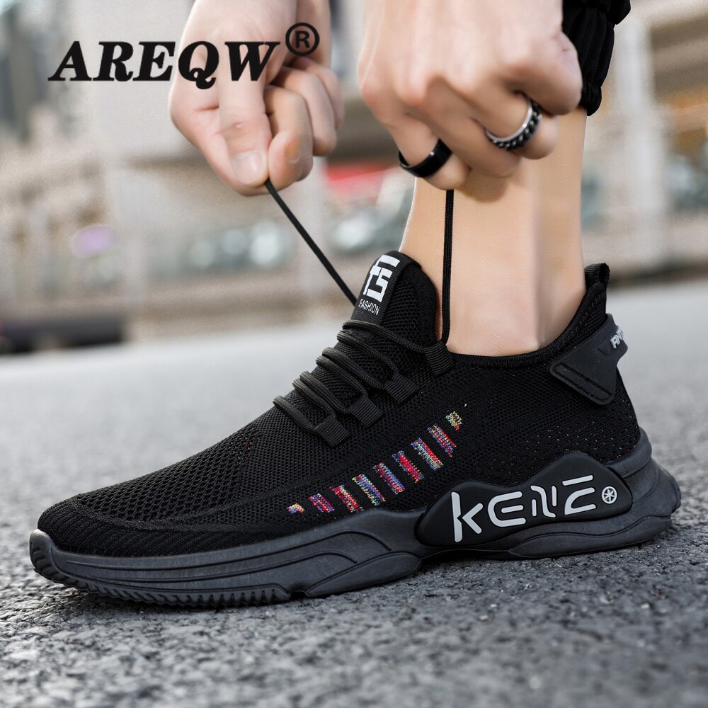 Voorjaar Mannen Casual Schoenen Outdoor Antislip Ademende Schoenen Slijtvast Zachte Zolen Schoenen Mode Licht schoenen Kleuraanpassing