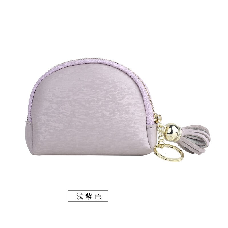 Dames portemonnee portemonnee bekend merk dames portemonnee mini leren portemonnee kleine clutch portemonnee dames 40: Paars