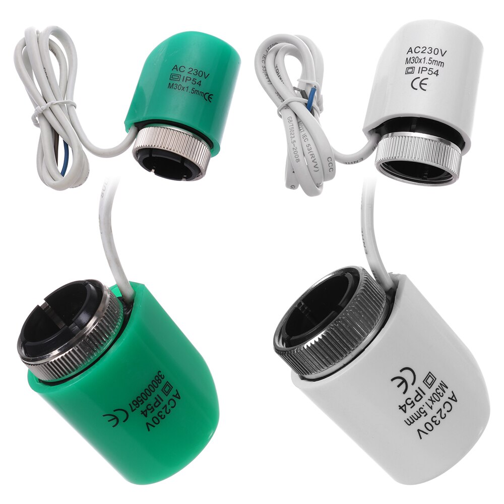 230V Electrothermal Valve Normally Open Close Thermal Electric Actuator For Underfloor Heating Manifold Floor Heating Parts
