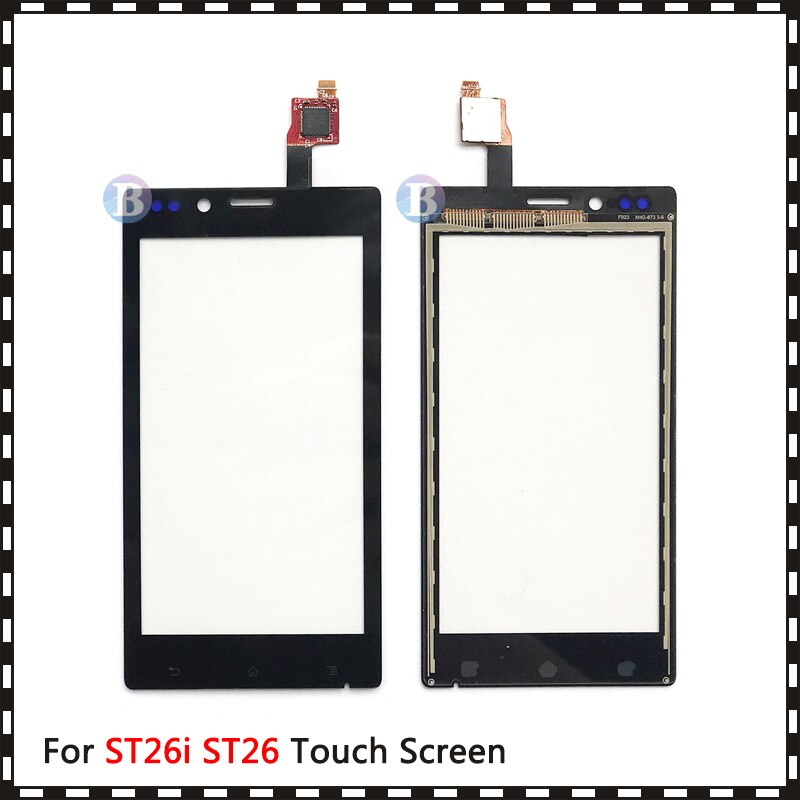 4.0" For Sony Xperia J ST26i ST26 Touch Screen Digitizer Front Glass Lens Sensor Panel