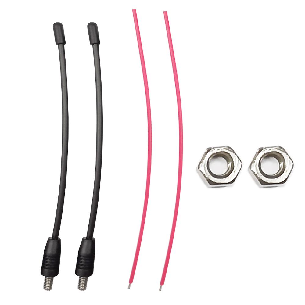 Saramonic Gürtel Clips Bodypack Mikrofon Halterungen Antennen Muttern für Drahtlose Mikrofon UWMIC9 System
