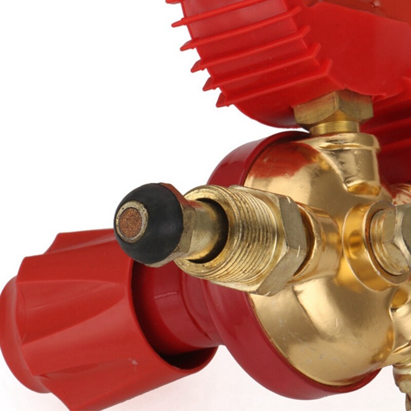 Propane Pressure Reducer Gauge Shockproof Liquefied Natural Gas Pressure Reducing Valve Manometer