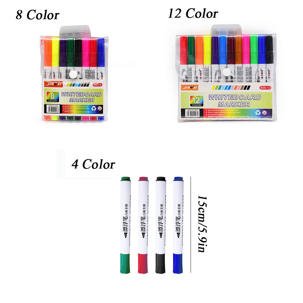 Stylo flottant magique pour peinture à l&#39;eau, jouets éducatifs, marqueurs colorés pour tableau blanc, stylo Doodle