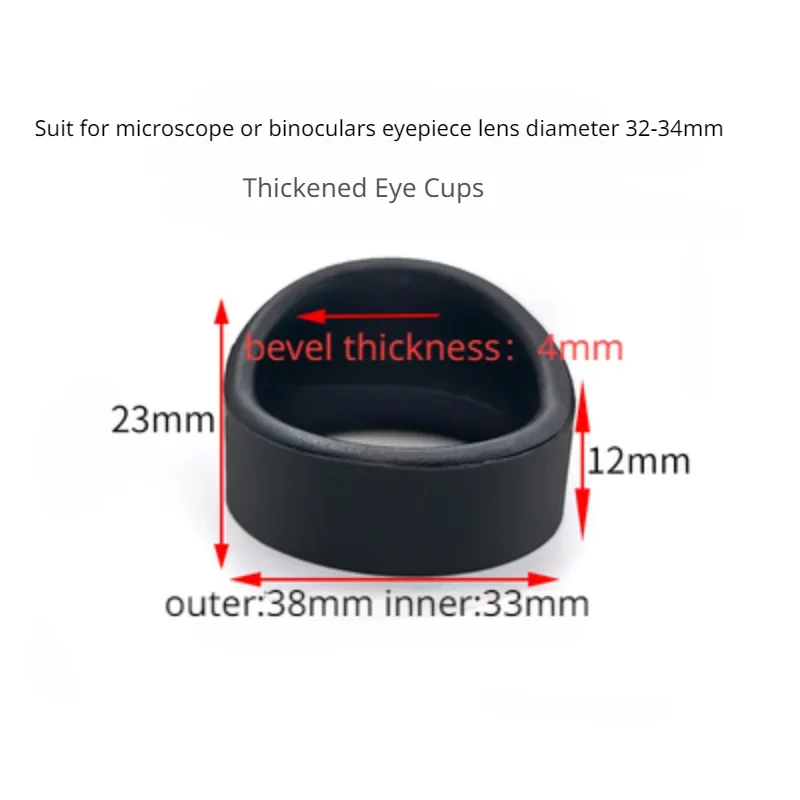 2 pezzi interni 28-33mm coppe in gomma oculari per microscopio oculari protezioni per oculari per microscopi protezione per telescopio scudo oculare: grigio