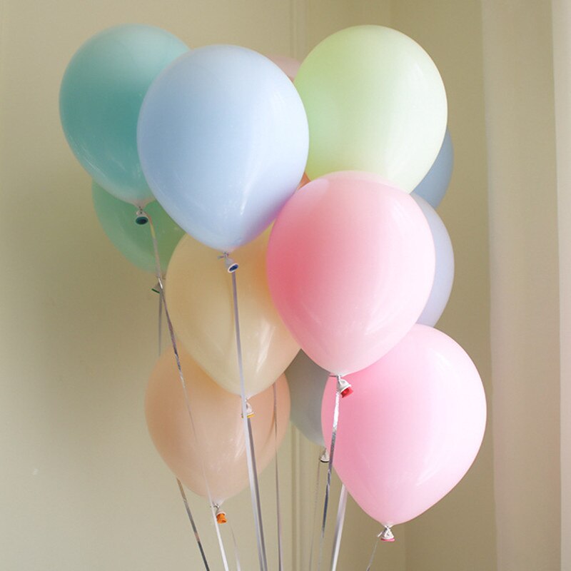 100 stücke 12Zoll Macaron Ballon Hochzeit Ballons Runde geschlecht offenbaren prinzessin geburtstag Party dekorationen freundlicher erwachsene mariage