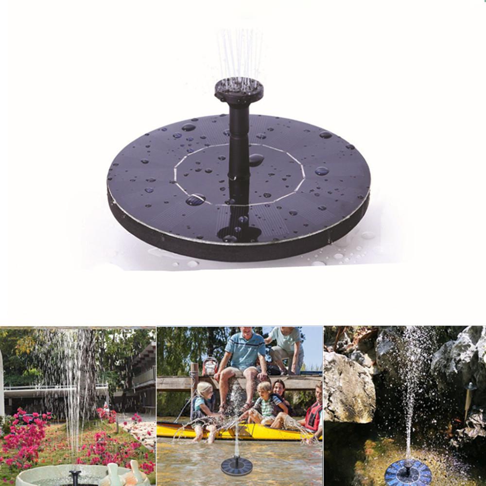 draussen Mini Solar- brunnen Solar- schwimm brunnen für garten Schwimmbad teich dekoration garten dekoration Mini wasser brunnen
