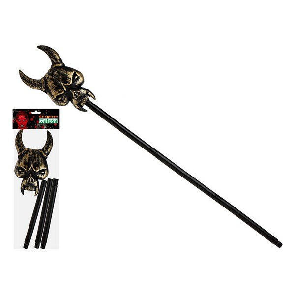 Sceptre mâle démon noir 115122 (103 Cm)