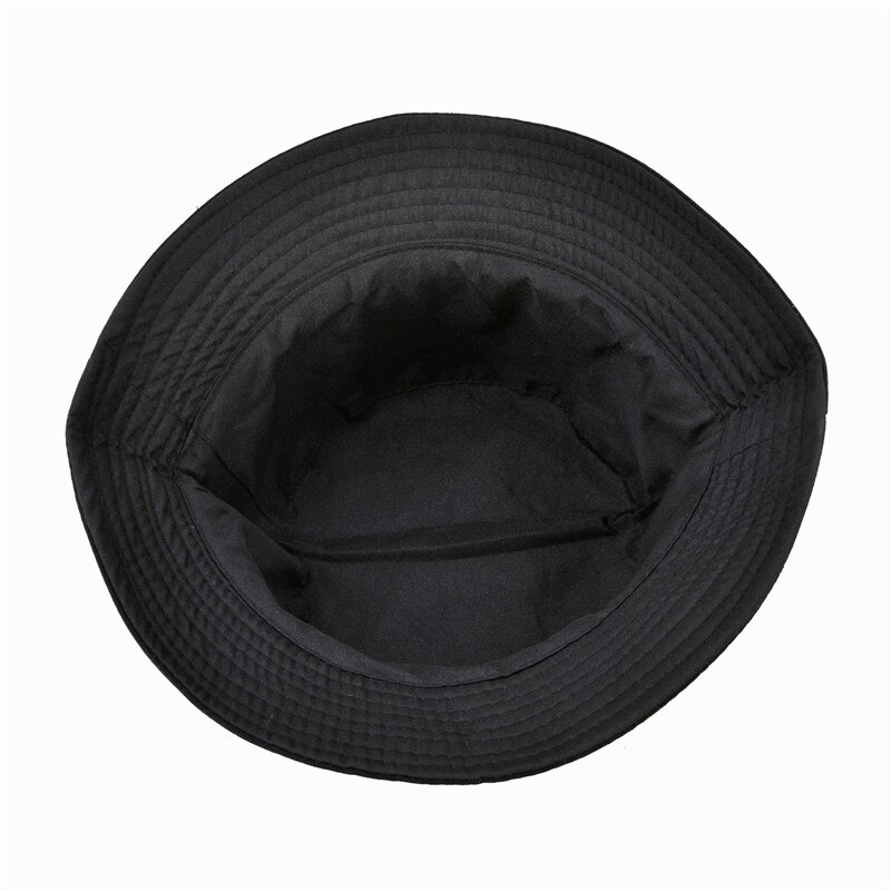 Okej handskylt harajuku pop kvinnor fiskare hatt män sommar platt hip hop keps bokstavstryck hink hatt bob chapeau