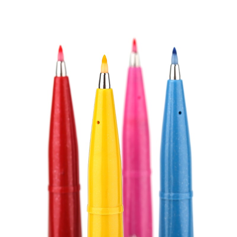 Pentel fude touch sign pens brush tip 12 assorted ... – Grandado