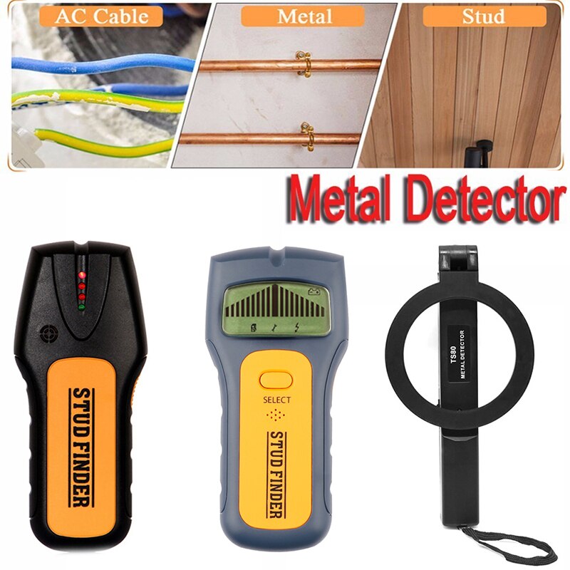 3 In 1 Metal Detector Wire Finder Detector Wall Detector Cable Multifunction Detect Wall Scanners