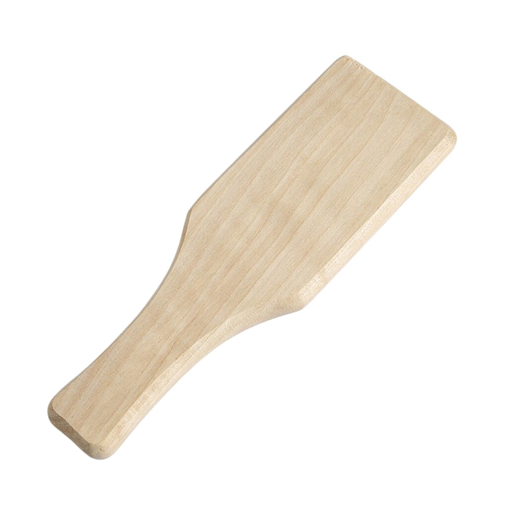 Unfinished Wooden Paddle For Clay Pottery And Ceramics Making Tool Supplies: 19.5x2cm