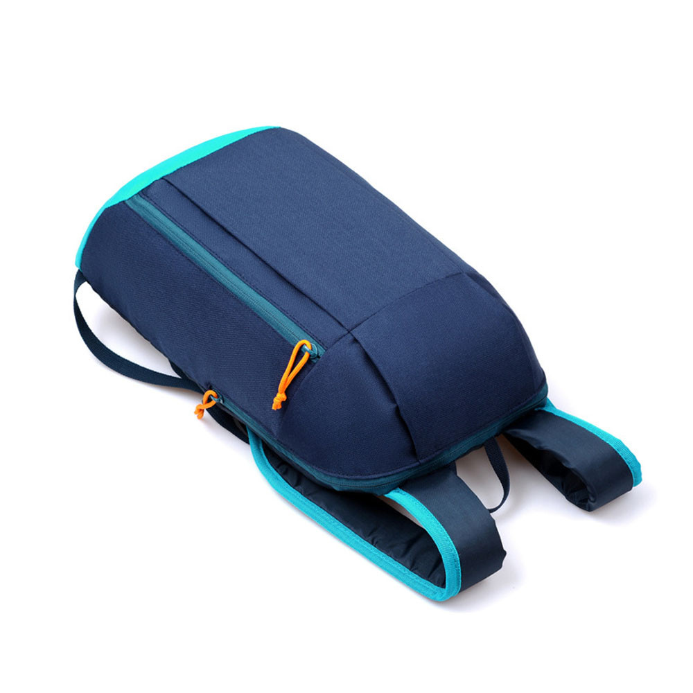 Lichtgewicht Canvas Opvouwbare Rugzak Waterdichte Rugzak Opvouwbare Tas Draagbare Pack Voor Vrouwen Mannen Reizen Handtas Top #06