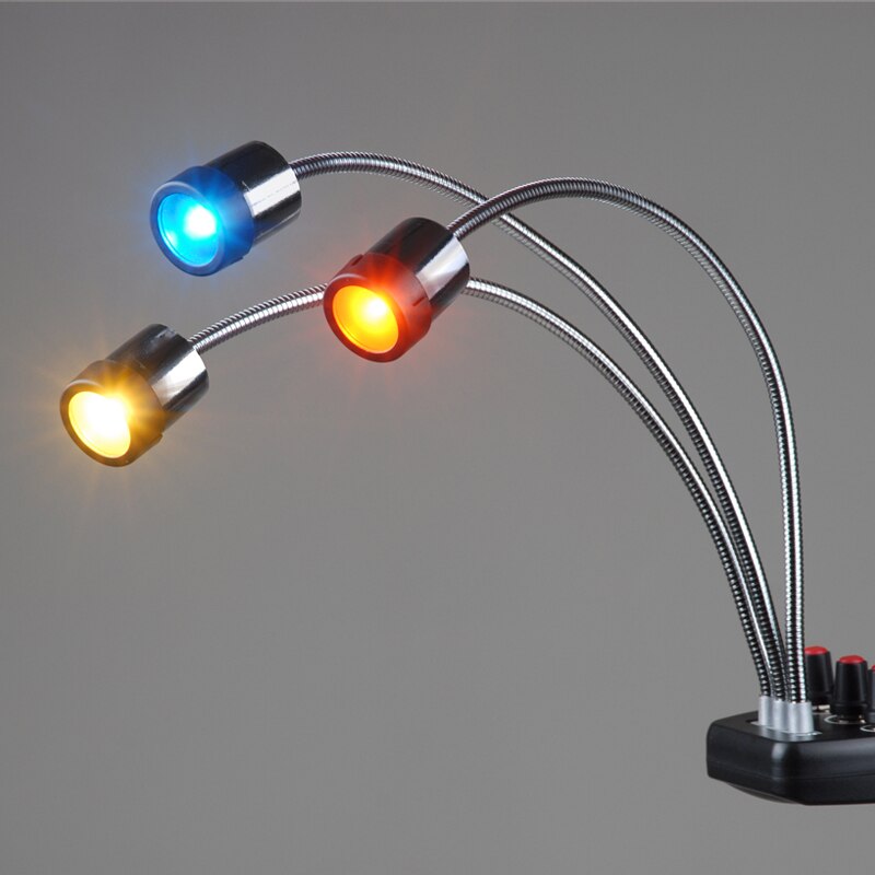 FalconEyes Triple 3 LED Magie Hintergrund Licht für Makroaufnahmen DV-3B