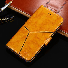 Fundas for Sony Xperia L3 L2 L1 Case Luxury Leather Silicone Cover for Sony L1 L2 L3 Wallet Phone Case Card Slots Stand: for Sony L2 / Yellow