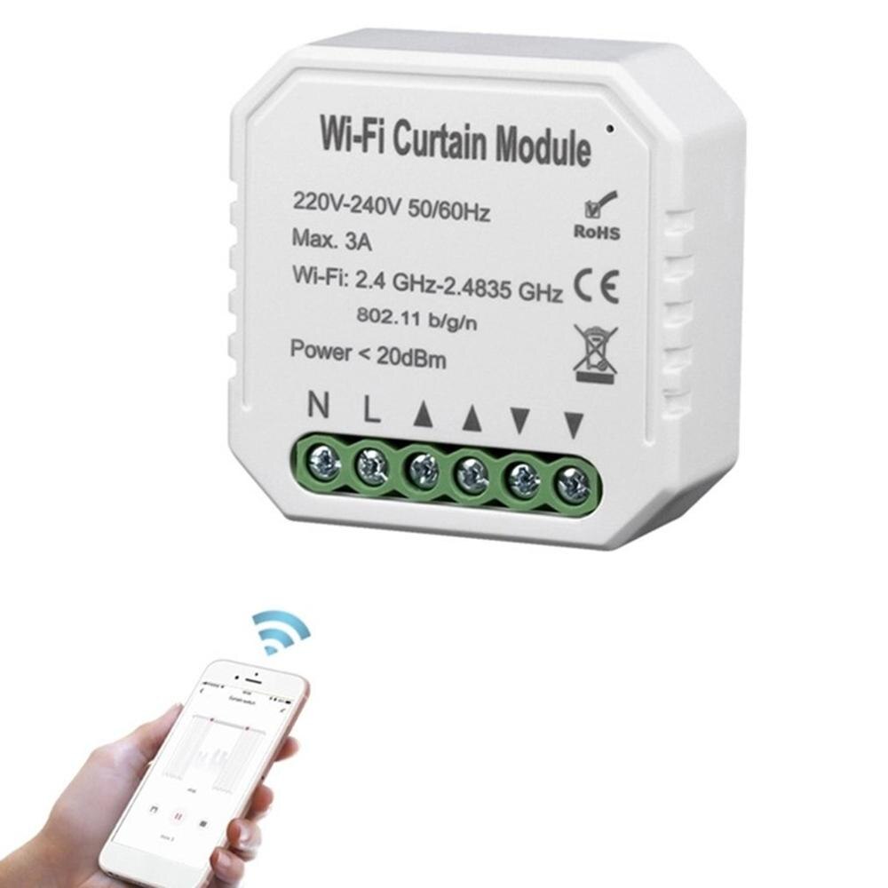 WiFi Smart Wireless Remote Control Timer Switch Suitable For Electric Curtain And Electric Roller Blind Wireless Remote Control