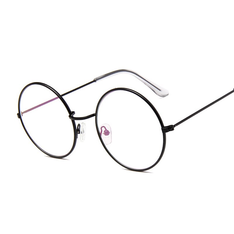 Neue Frauen Gläser Rahmen Frauen Männer Rosa Brillen Rahmen Jahrgang Runde Klare Linse Gläser Optische Spektakel Rahmen