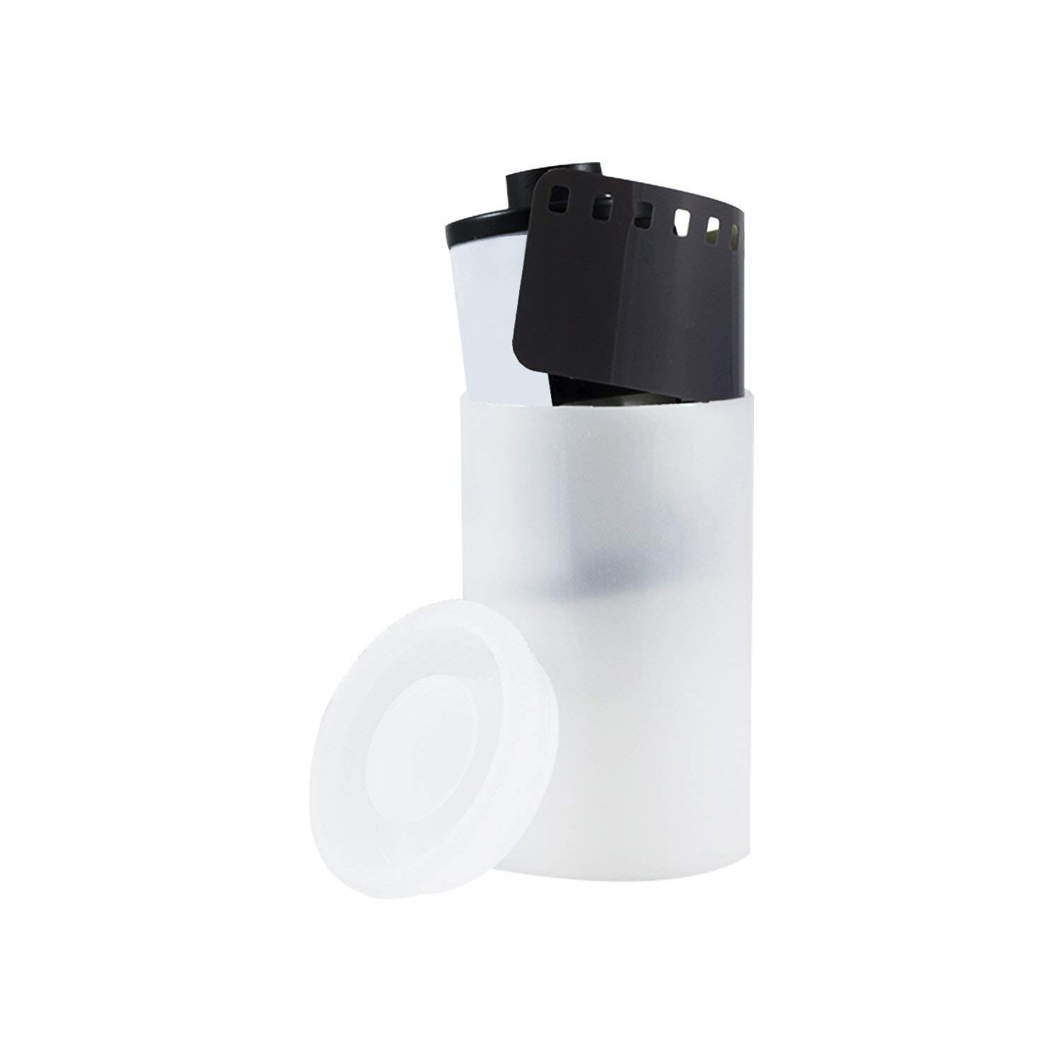 100 st  x 33mm plast tom film kapsel kamera rulle behållare förvaringsfodral kan för tillbehör konst pärla mynt piller fiske bete