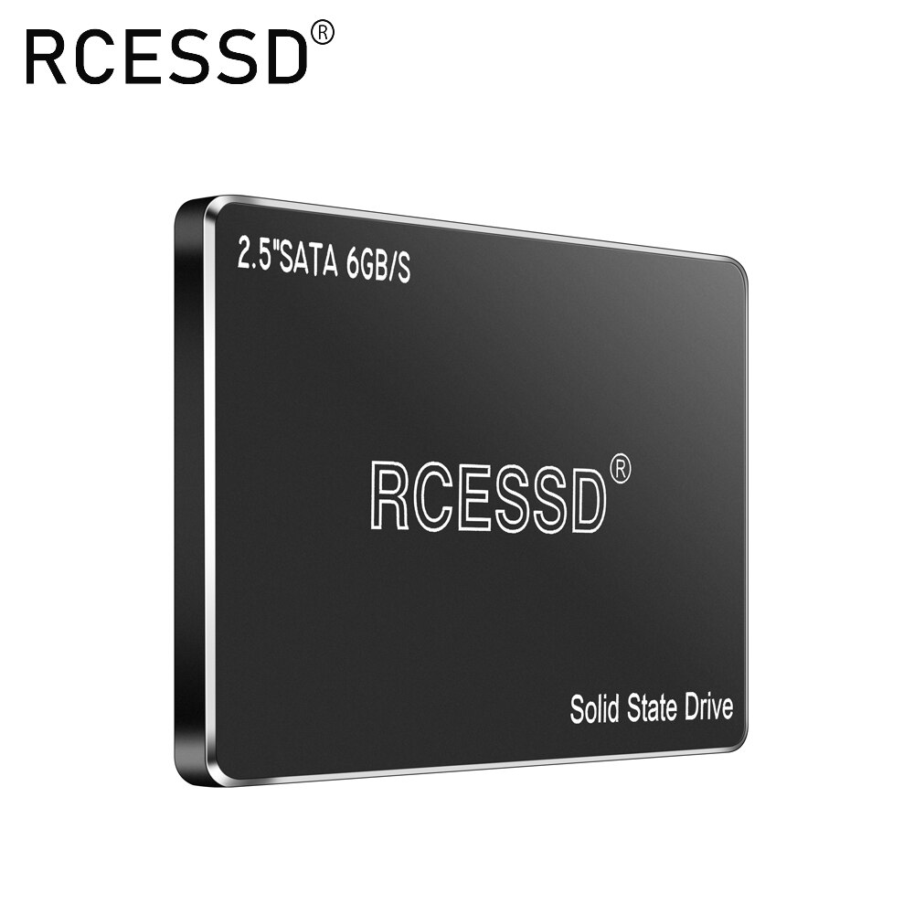 RCESSD SATA3 SSD 240GB 120GB 960GB 1TB 128GB 256GB 512GB Internal Solid State Drive Hard Disk Disc for Desktop Laptop Black