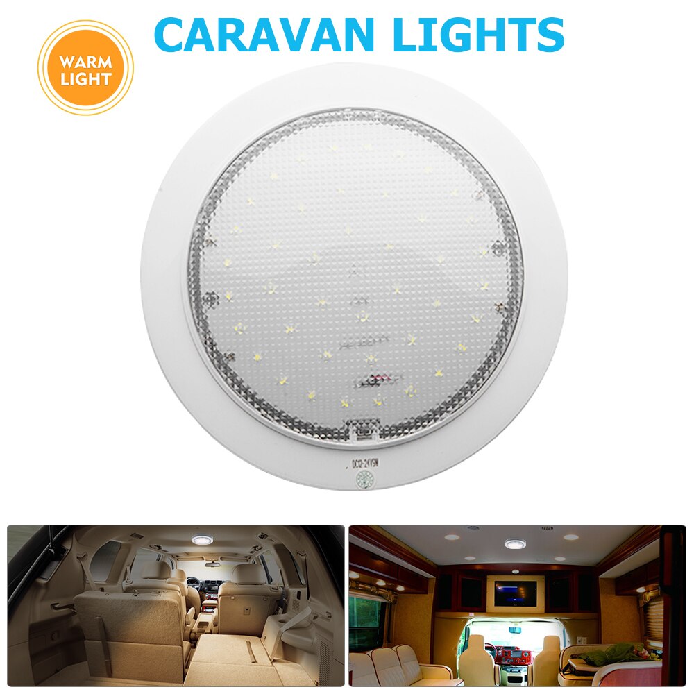 Warm Wit Led Interieur Plafond Cabine Spot Light Voor Caravan Camper Boot Licht