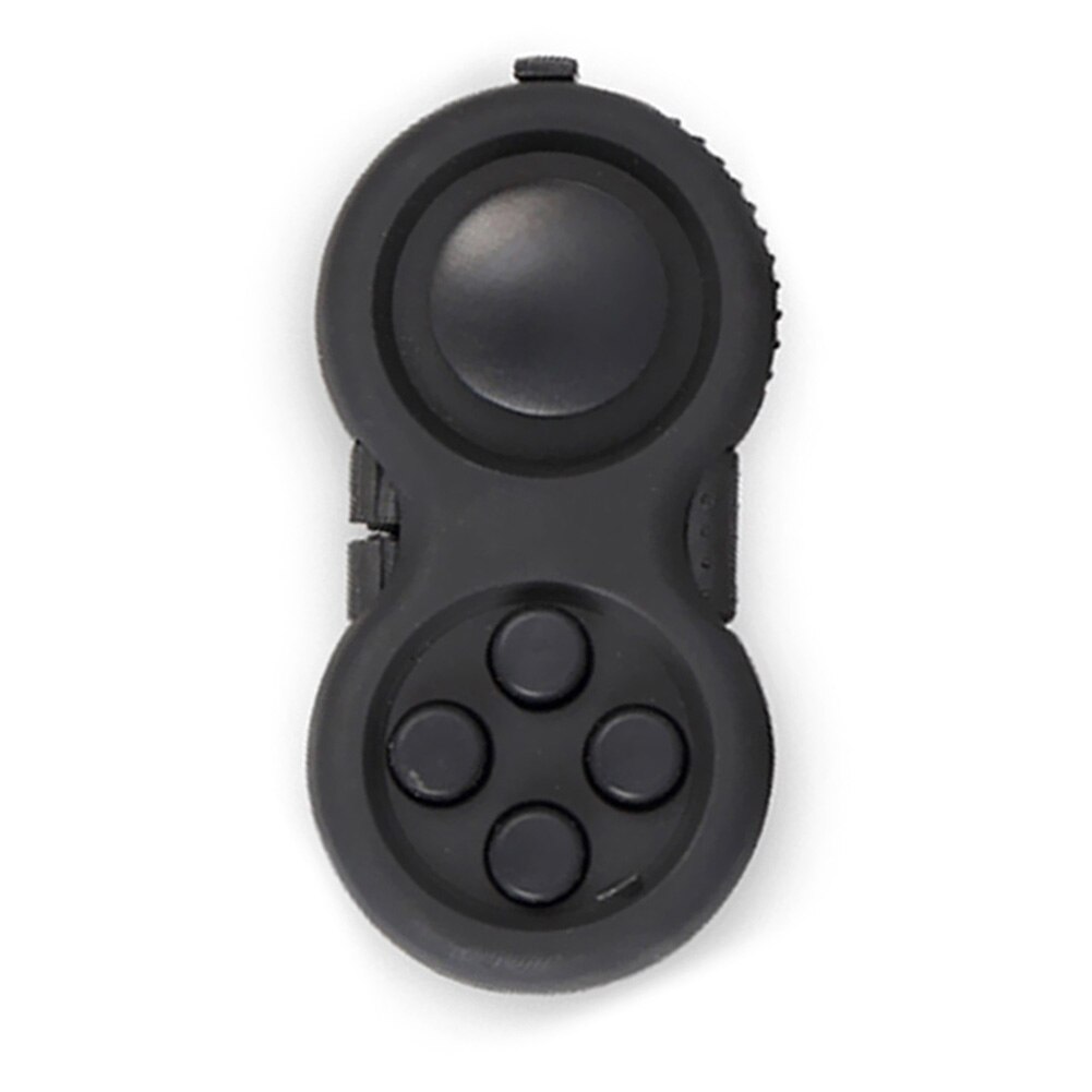 Children Game Handle Toy Plastic Reliever Stress Hand Fidget Pad Key mobile phone accessories Decompression Anxiety Therapy: B