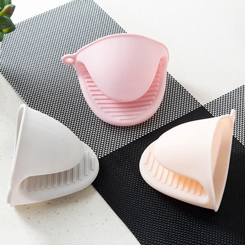 1 pc Silicone four mitaine cuisine résistant à la chaleur gant Silicone porte-Pot pince à main