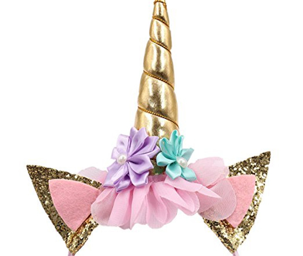 Fille fête coiffure décoratif fleur bandeau enfants filles sangles princesse Unicor N coiffure pour bébé filles #55