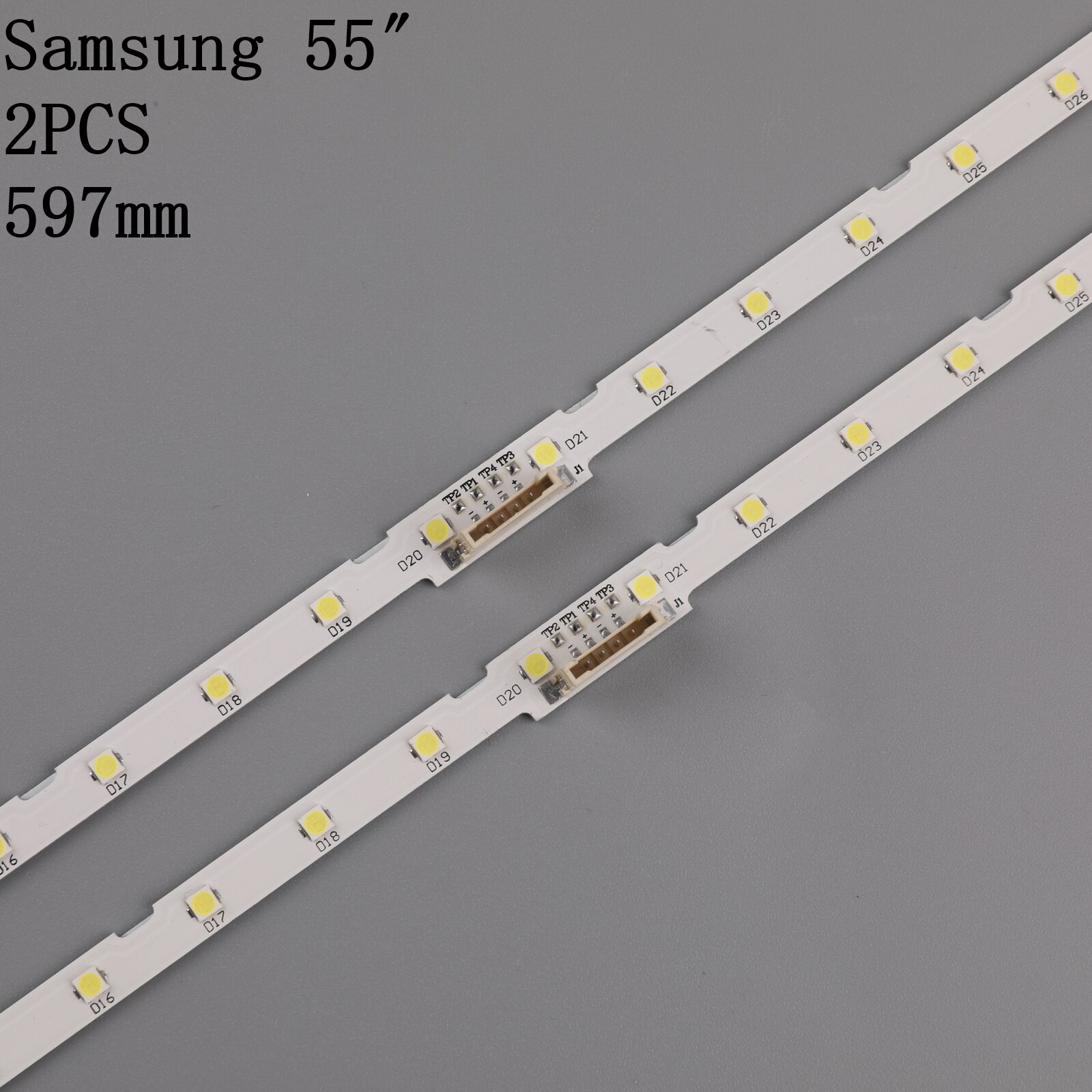Led baggrundsbelysning strip 40 led til samsung 55 "tv  un55 nu 7300f ue55 nu 7105 aot _55_ nu 7300_ nu 7100 55 nu 710c bn96-45913a bn61-15485a