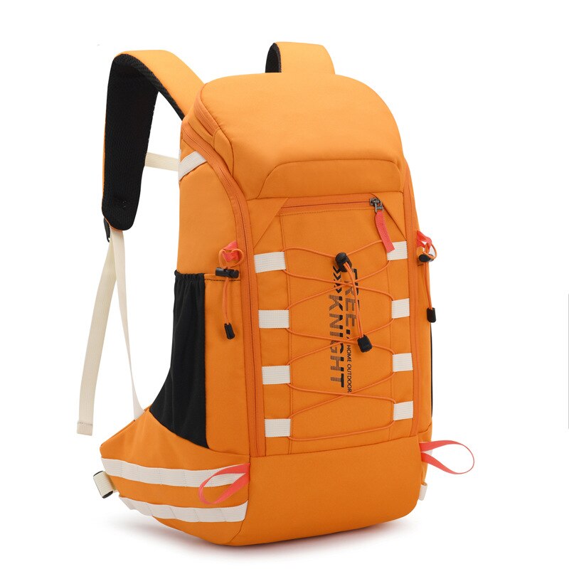 40L männer unisex Wasserdichte Rucksack Reisen Pack Sporttasche Pack draussen Wandern Klettern Camping Rucksack Für Männlich Weiblich Frauen: Orange