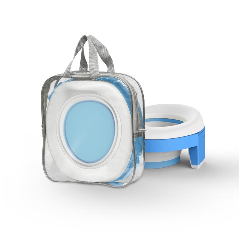 Opvouwbare Baby Potje Toilet Seat Baby Reizen Wc Draagbare Toilet Training Zetel Multifunctionele Baby Potje Ring