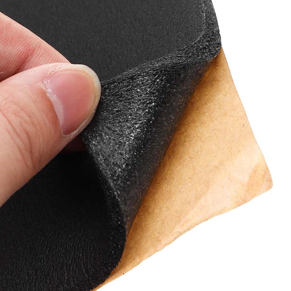9 Uds 6Mm de aislamiento acústico de coche algodón goma plástico algodón 30*50Cm negro reducir el viento ambiente, ruido de carretera y ruido del motor