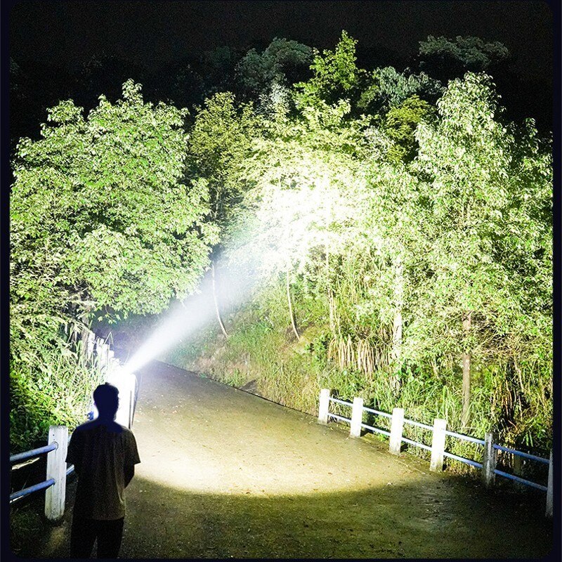LED Scheinwerfer Starke Licht 18650 Lithium-Batterie Kopf-montiert Taschenlampe draussen Haushalts Wiederaufladbare Nacht Angeln Scheinwerfer