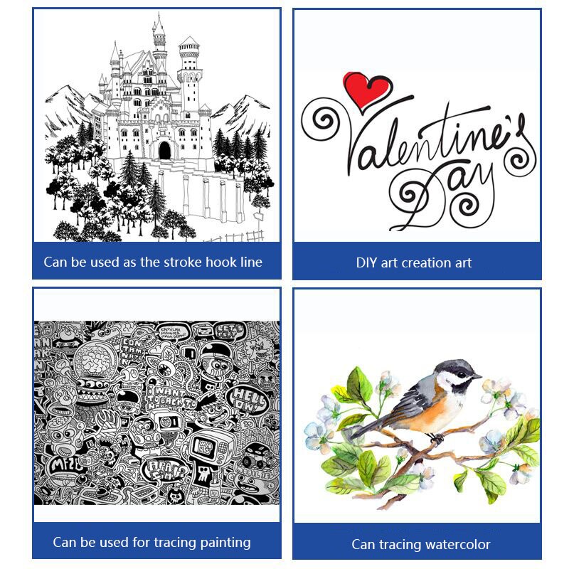 STAEDTLER waterproof line drawing pen strokes cartoon hand-painted pen drawing pen set