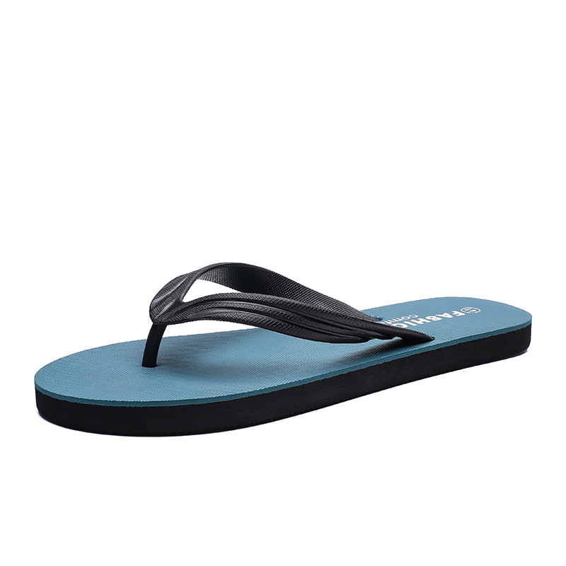 JIEMIAO Summer Sandals Men Slippers Home Shoes Casual Female Slides Flip Flop for Size Flat Outdoor: green / 43