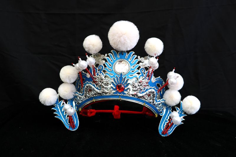 Cappelli da sposo da sposa Vintage ▾ per adulti cappelli da musica lirica di pechino cappelli da ballo tradizionali cinesi copricapo Festival puntello: 4