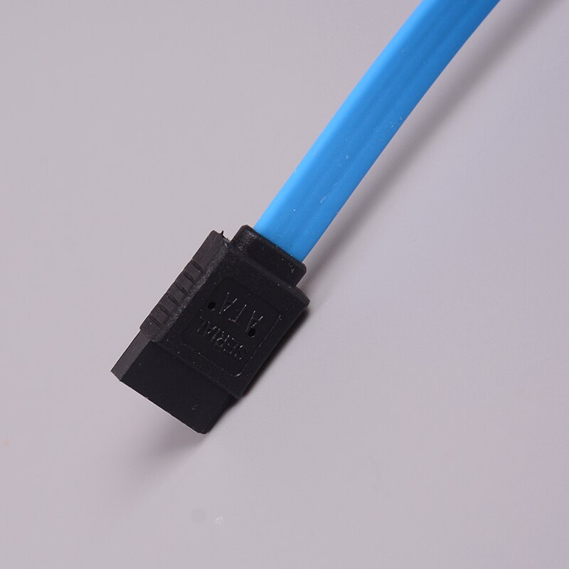 2pcs HDD SSD SATA 3.0 III 6Gb/s Straight Cables Right Angle Hard Disk Drive Data Cable SATA 3 Cable Flat Data Cord for HDD SSD