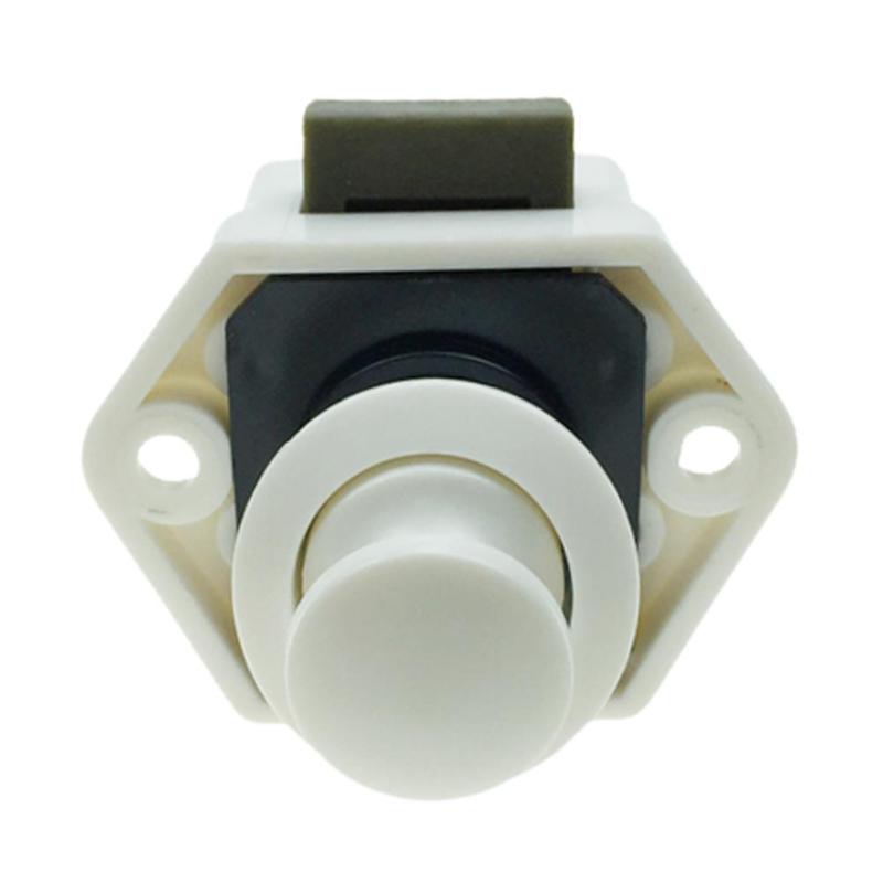 Camper Car Push Lock Zinc Alloy RV Caravan Boat Motor Home Office Cabinet Drawer Latch Button Locks for Furniture Hardware: 03