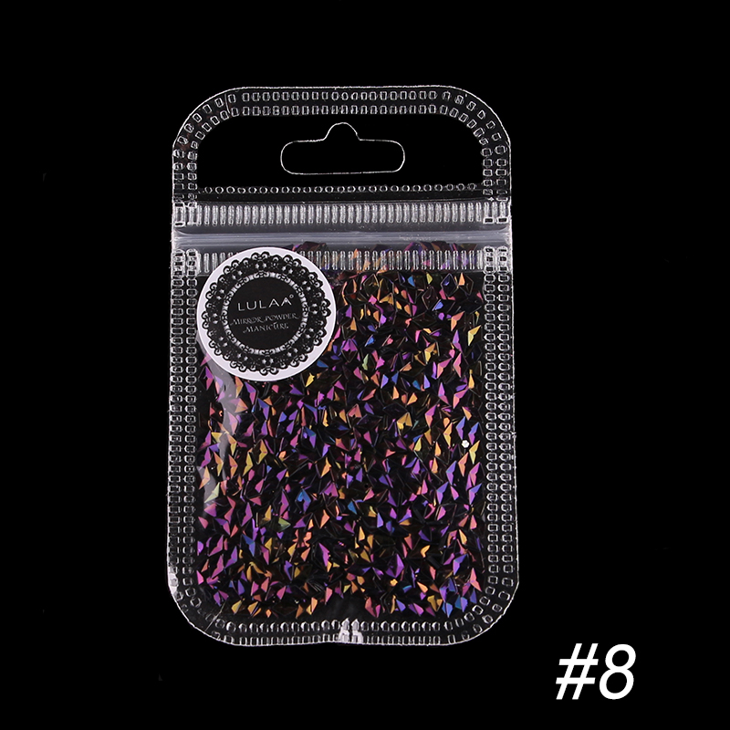Ongles Strass pierres Strass Nail art décoration 3d ongles breloques manucure fournitures ongles décoration paillettes: 08