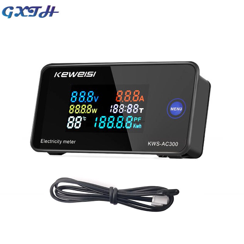 AC50-300V 0-100A Voltmeter Ammeter KWS Power Energ... – Grandado