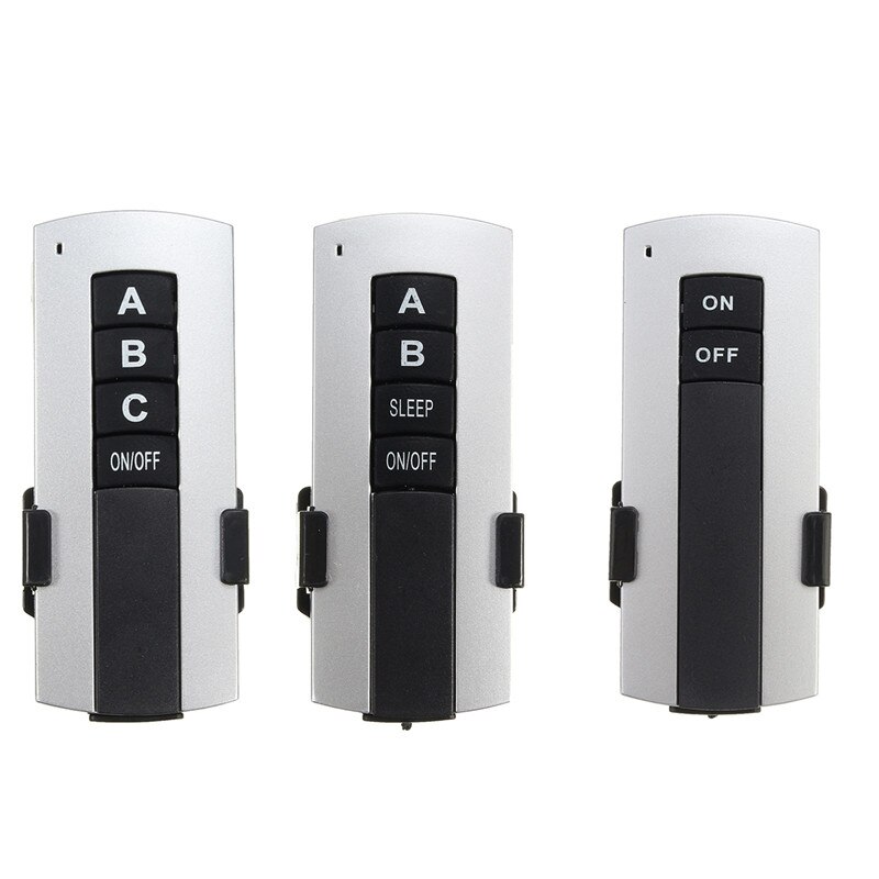 1 2 3 Way 220 V Handleiding Digitale Intelligente Afstandsbediening Schakelaar LED Verlichting 220 V Draadloze Splitter Sub-controle